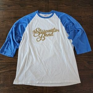 The Steepwater Band Ringer T-Shirt XL | High and Humble 12 Anvil Concert Tee